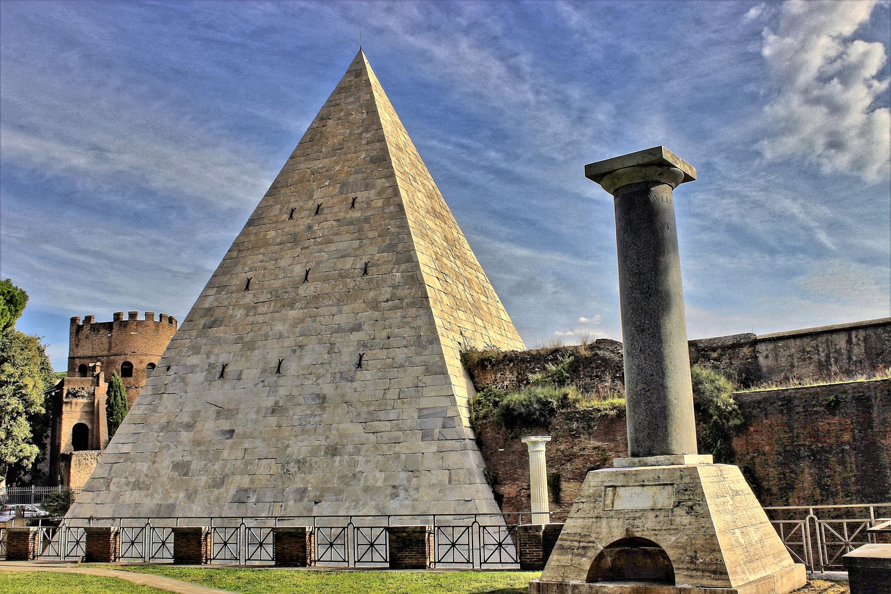 siti archeologici a Roma a primavera